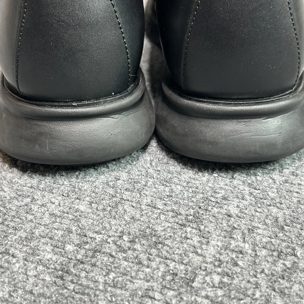 Cole Haan Zerogrand Chukka Boots‎ Mens Size 9.5M Black Leather Lace Up Casual